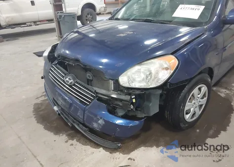 2008 Hyundai Accent Gls from USA, damaged, VIN KMHCN46C88U238962